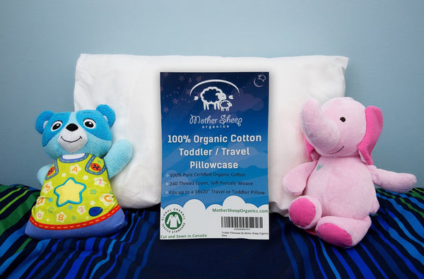Organic Cotton Toddler Pillowcase