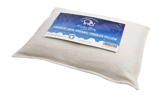 Toddler Pillow – 100% Organic Wool Facebook Special