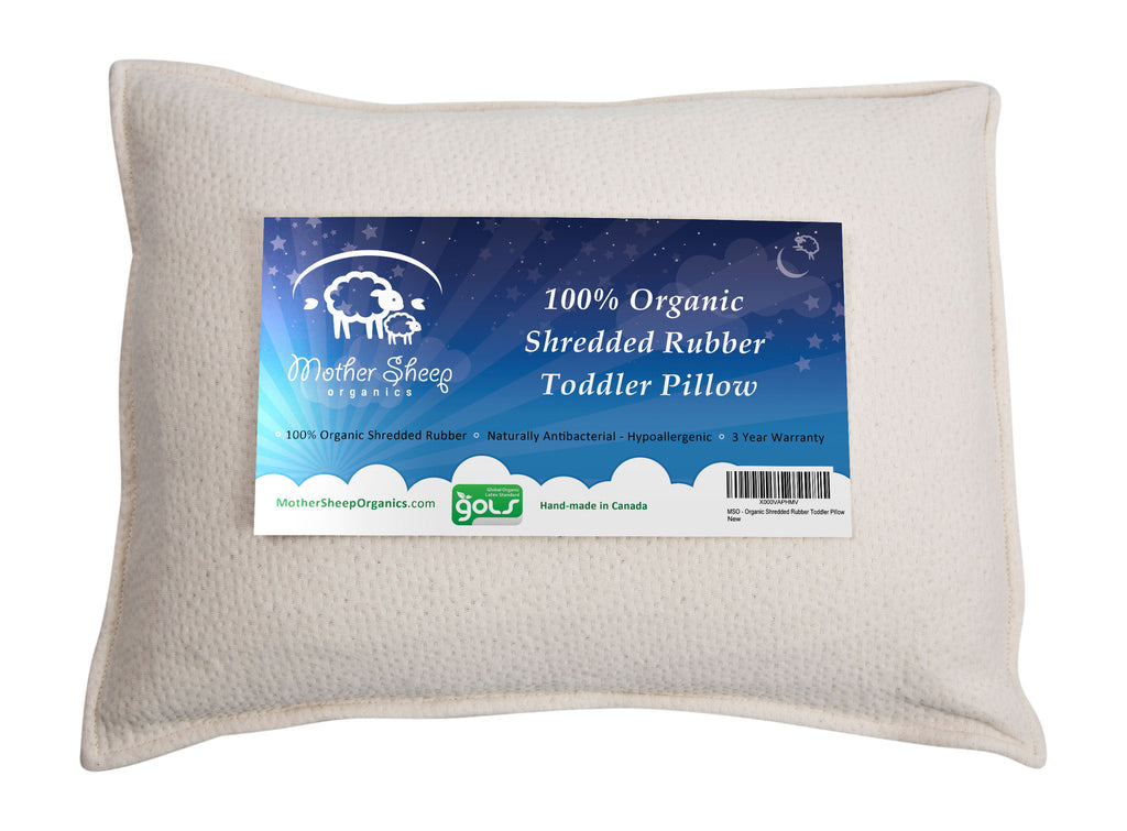 Organic Rubber Toddler Pillow