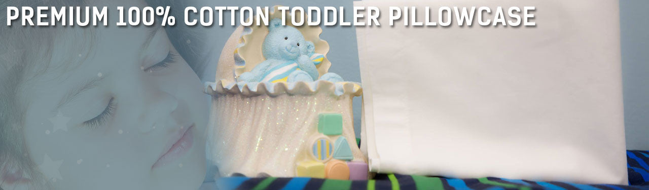 Organic Cotton Toddler Pillowcase